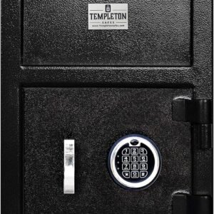 Templeton Safes T862 Standard Depository Safe with Electronic Keypad Combination & Key Backup, 1.12 CBF