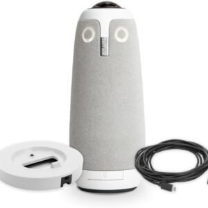 Meeting Owl 3 Premium Pack: 360-Degree, 1080p HD Smart Video Conference Camera, Microphone, and Speaker (Automatic Speaker Focus & Smart Zooming and Noise Equalizing)