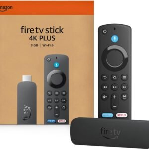 Amazon Fire TV Stick 4K Plus (newest model) with AI-powered Fire TV Search, Wi-Fi 6, stream over 1.8 million movies and shows, free & live TV, find shows faster with Alexa+