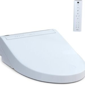 TOTO® WASHLET® C5 Electronic Bidet Toilet Seat with PREMIST and EWATER+ Wand Cleaning, Elongated, Cotton White - SW3084#01