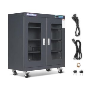 1-10% RH Electronic Dry Cabinet 320L ESD Desiccator Cabinet,for Storage of semiconductors, Optical Lenses, Printed Circuit Board Assemblies and Laboratory Chemicals, Model EDC320C