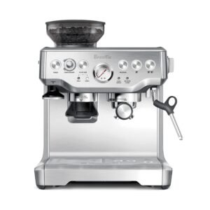 Breville BES870XL Barista Express Espresso Machine | BuiltβIn Grinder, 15βBar Pump, Milk Frother & 67oz Water Tank